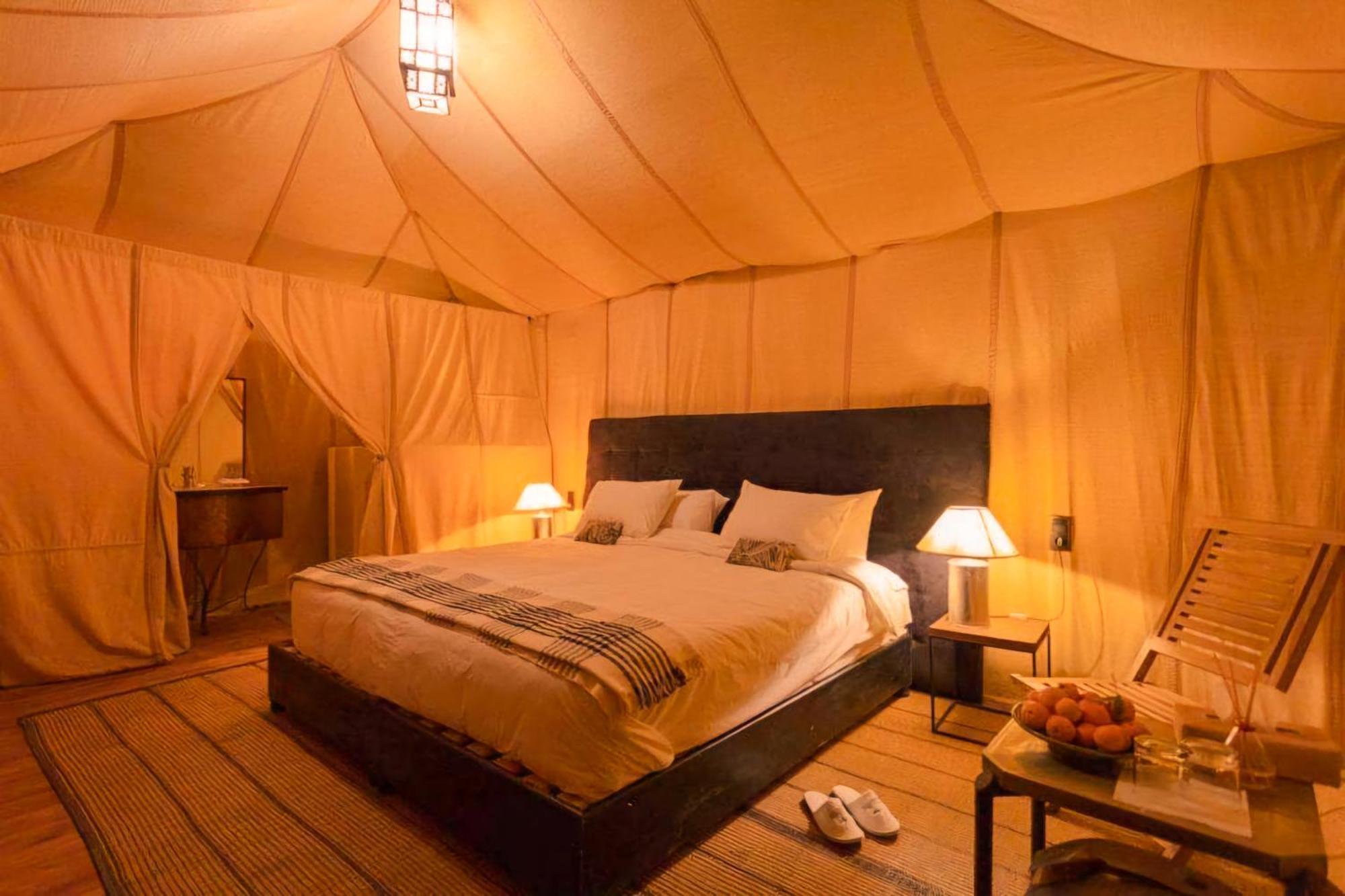 Hotel Sahara Deluxe Camp Merzouga Exterior foto